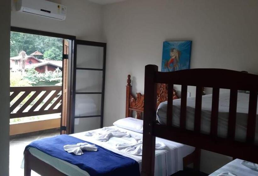 Standaard Vierpersoonskamer met Balkon, Pousada Recanto Dos Tangaras