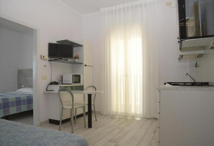 Апартаменты 1 Спальня с Балконом, Residence Hotel Amalfi