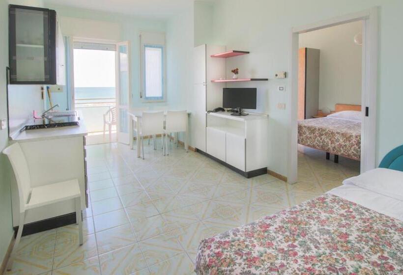 Апартаменты 1 Спальня Вид на Море, Residence Hotel Amalfi