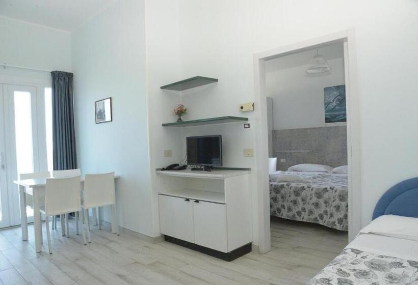 Апартаменты 1 Спальня Вид на Море, Residence Hotel Amalfi