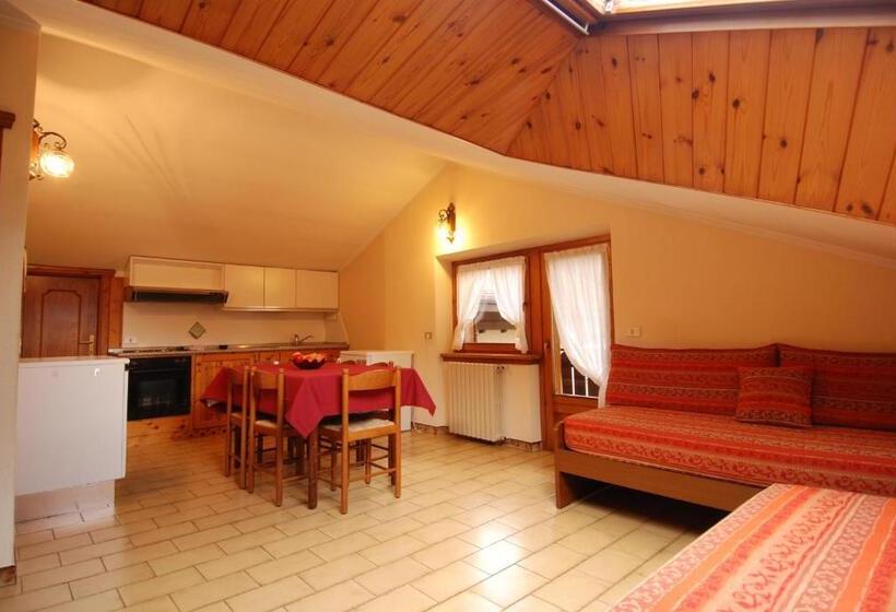 Apartament 2 Dormitoris, Residence Pian Del Vino