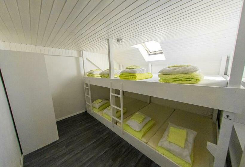 سرير فى غرفة مشتركه, Auberge Du Mont Blanc