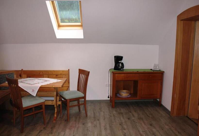 Апартаменты 2 Спальни с Балконом, Naturgut Gailtal