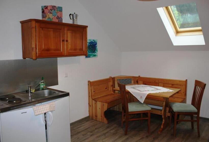 Апартаменты 2 Спальни с Балконом, Naturgut Gailtal