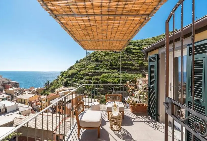 オーシャンビューデラックスルーム, La Torretta Lodge