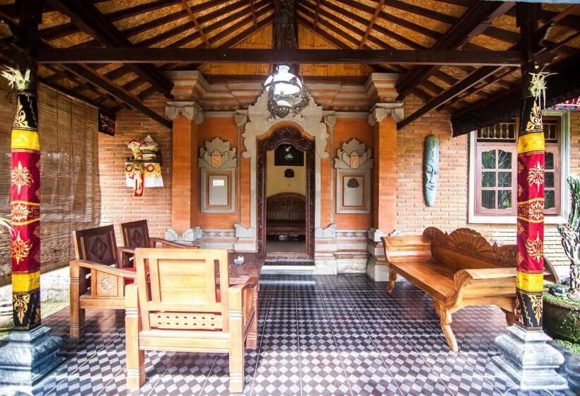 غرفة قياسية مطلّة علي الحديقة, Ganesha Ubud Inn