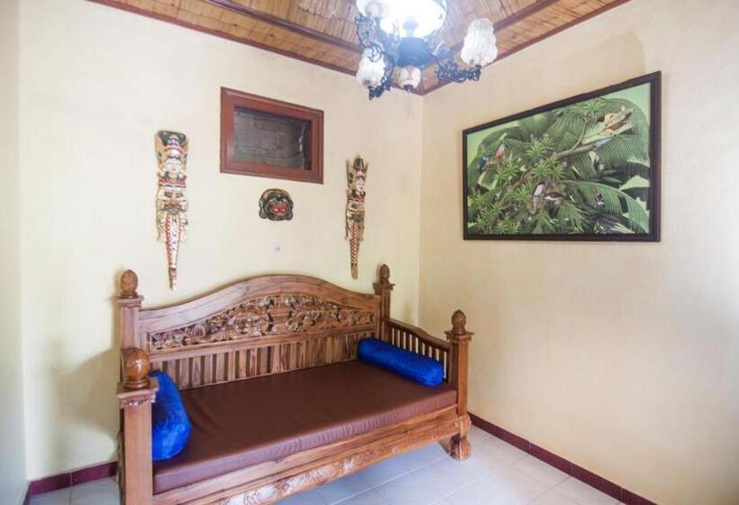 غرفة قياسية مطلّة علي الحديقة, Ganesha Ubud Inn