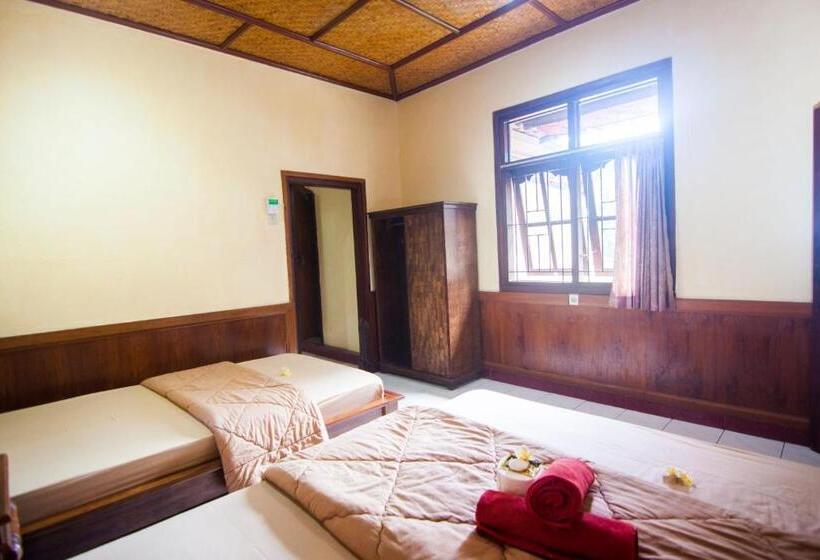 غرفة قياسية مطلّة علي الحديقة, Ganesha Ubud Inn