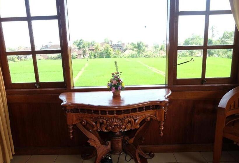 غرفة قياسية مزوَّدة بشُرفة, Ganesha Ubud Inn