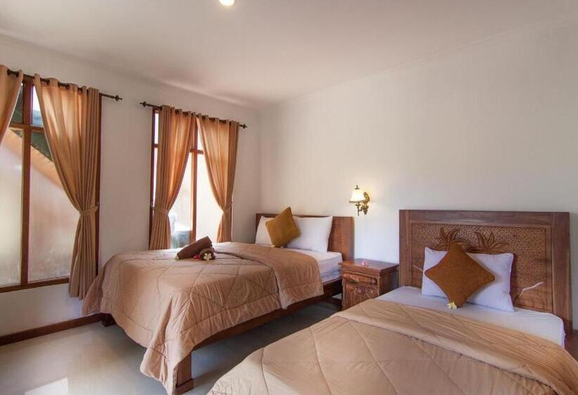 غرفة ديلوكس ثلاثية, Ganesha Ubud Inn