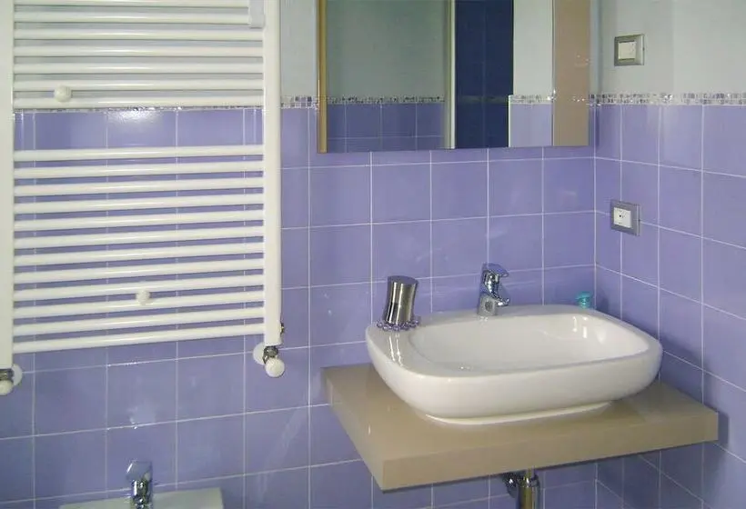 庭の見えるシングルルーム, Affittacamere Rubino Guest House