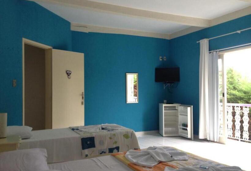 Standaard Vierpersoonskamer met Balkon, Pousada Ananda Ri