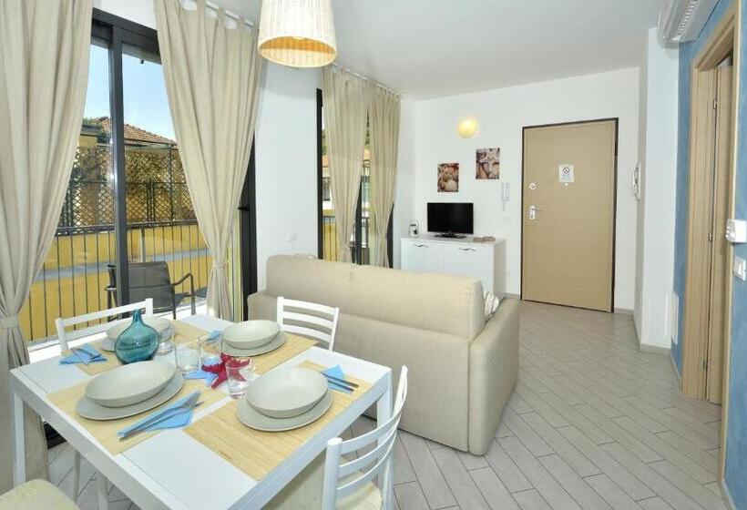 バルコニー付き１ベッドルームアパートメント, Residence Serenella