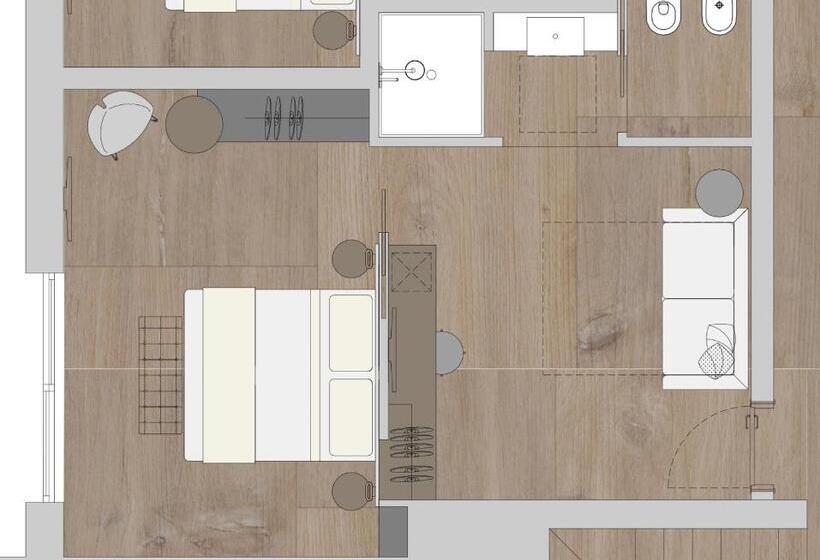 سوئیت با بالکن, Agriturismo La Rocca