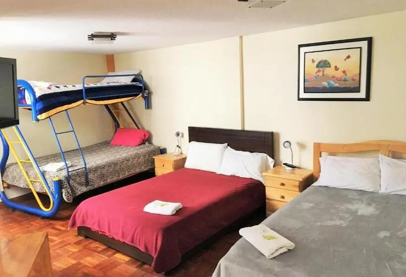 マウンテンビューファミリールーム, Hostal Monte Carmelo