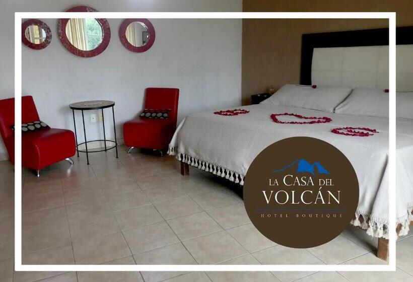 غرفة قياسية سرير كينج, La Casa Del Volcan