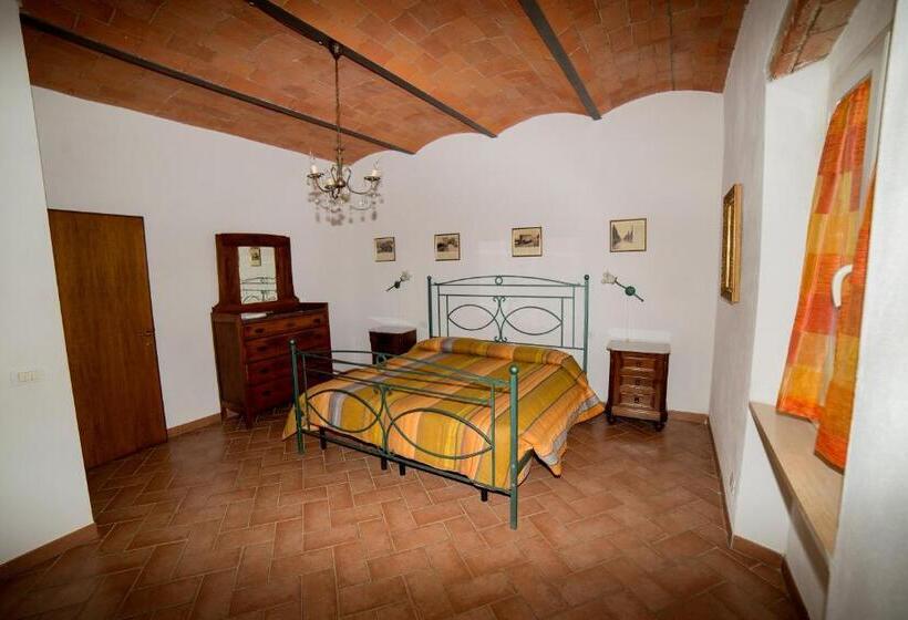 带1个卧室带花园景观的公寓, Agriturismo Greppo All Olivo