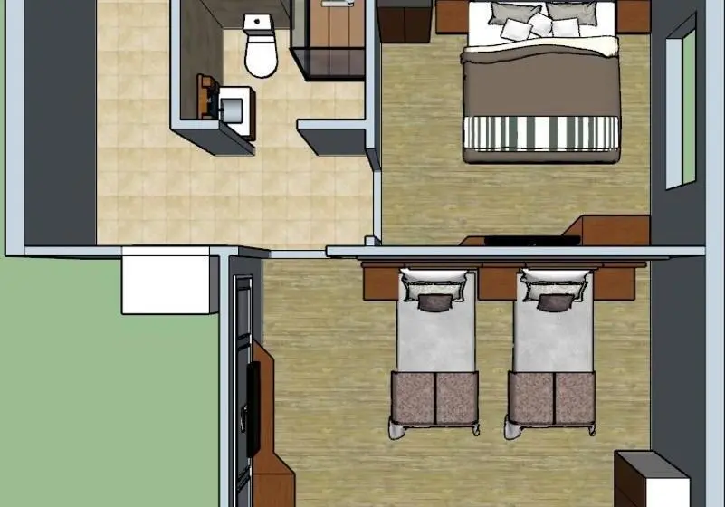 Appartamento 2 Camere da Letto, A Plus