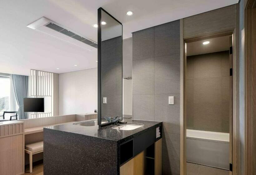 Номер Deluxe, Hanwha Resort Geoje Belvedere