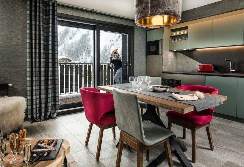 带2个卧室的公寓, Chalets Izia