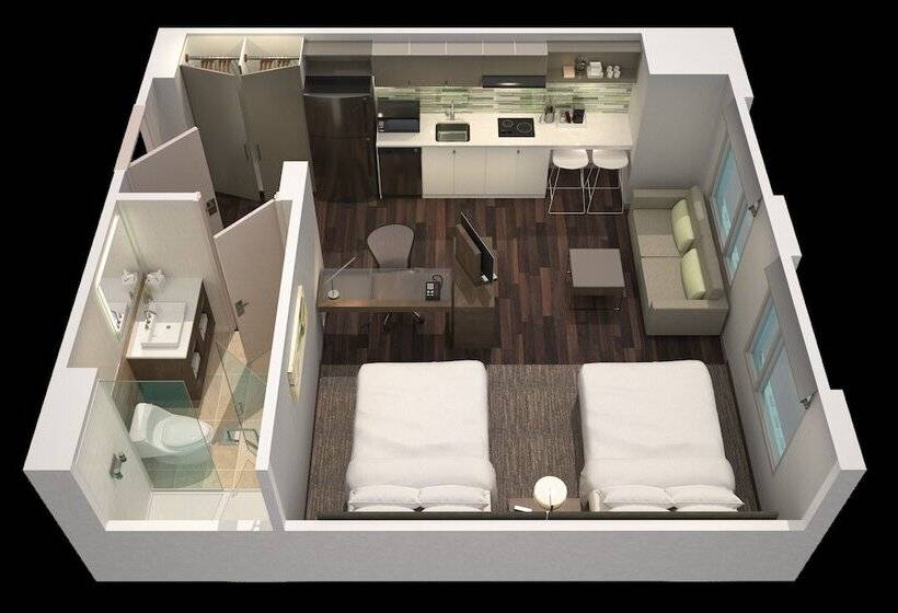 Студия Стандарт, Element Hampton Peninsula Town Center