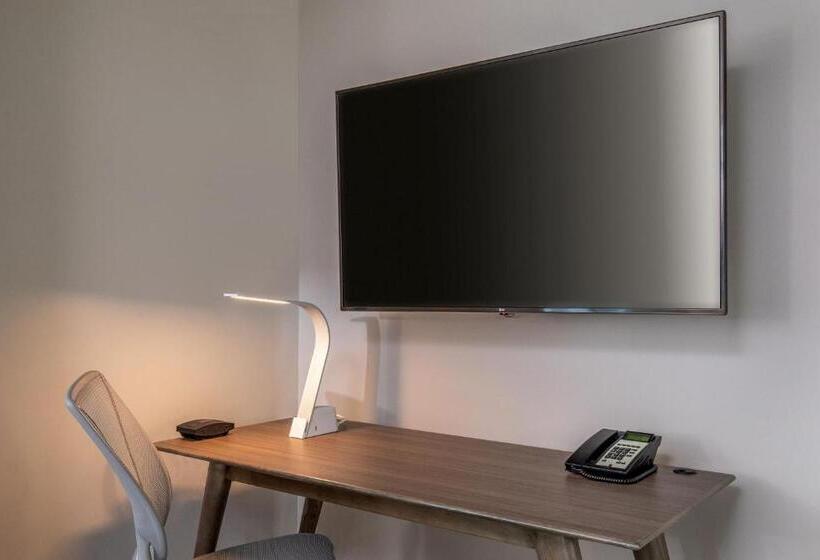 带大床的标准工作室, Element Hampton Peninsula Town Center