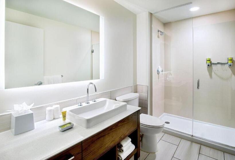 带大床的标准间, Element Hampton Peninsula Town Center