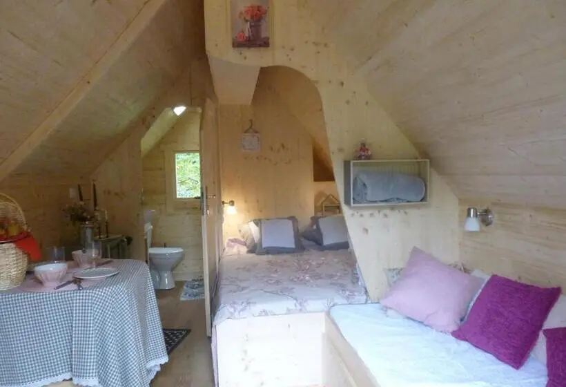 テラス付きスタンダードルーム, Les Cabanes De Kerellou