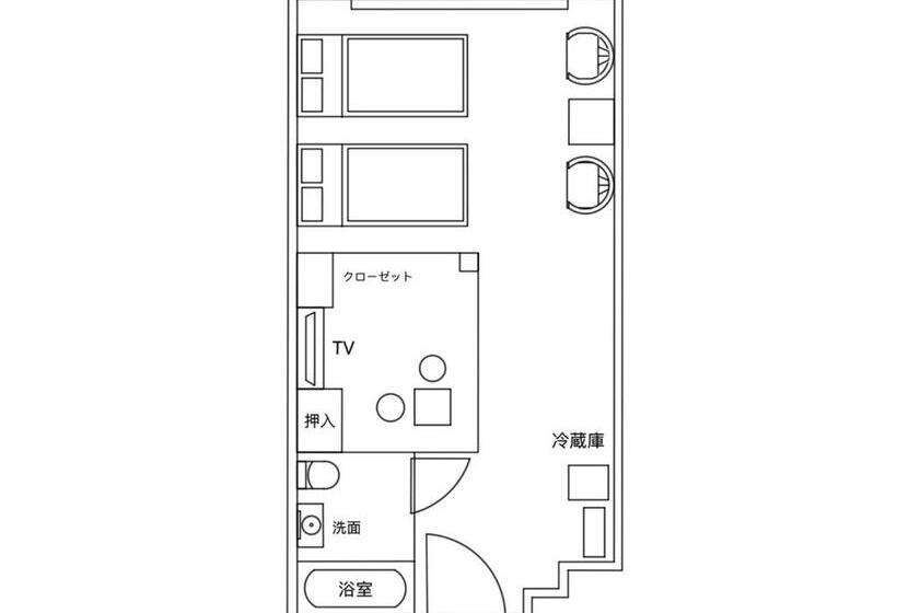 Четырехместный Номер Стандарт, Kurobe Sunvalley