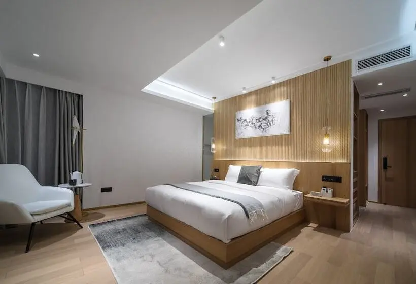 Deluxe Room Mountain View, Guilin Bonjour Boutique Hotel Free Pick Up Service Over 3 Nights