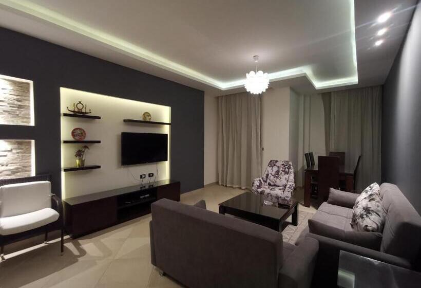 带2个卧室的高级公寓, Elite Suites Hurghada