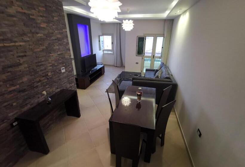 带1个卧室带观景的公寓, Elite Suites Hurghada