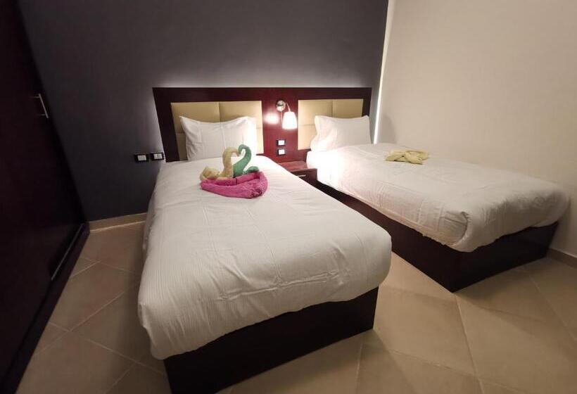 带1个卧室带观景的公寓, Elite Suites Hurghada