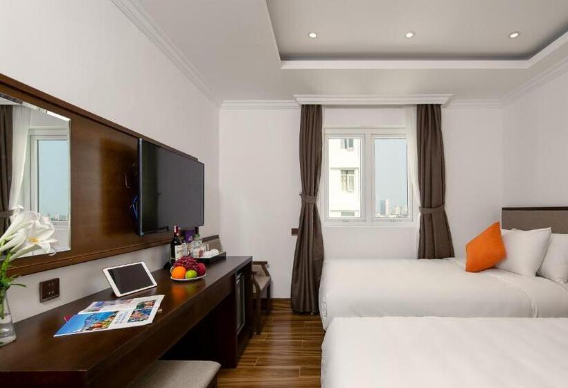 اتاق لوکس با چشمانداز شهر, Roliva Hotel & Apartment Danang