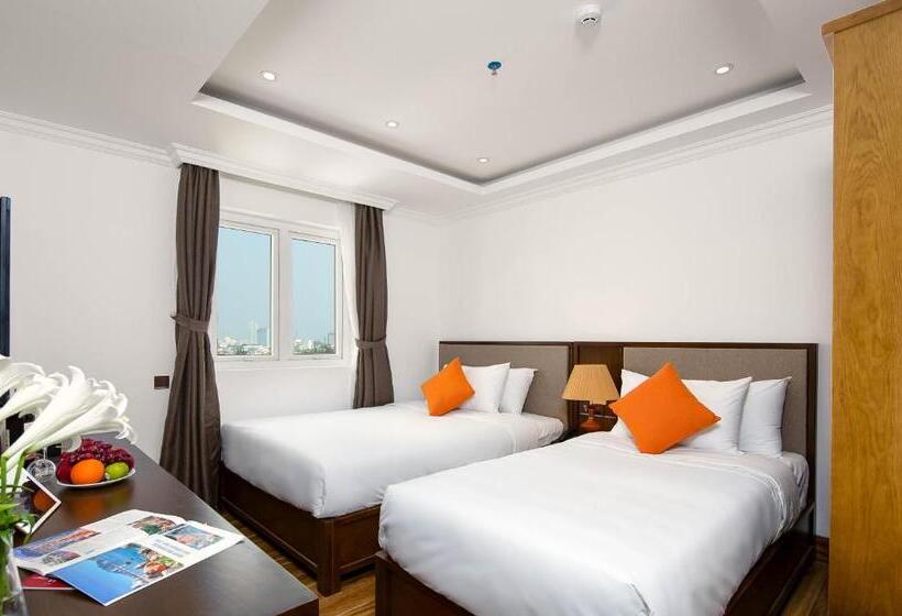 اتاق لوکس با چشم‌انداز شهر, Roliva Hotel & Apartment Danang