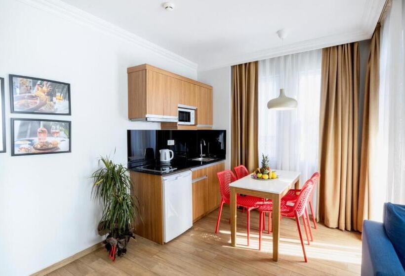 آپارتمان 1 خوابه با بالکن, Comfort Suites