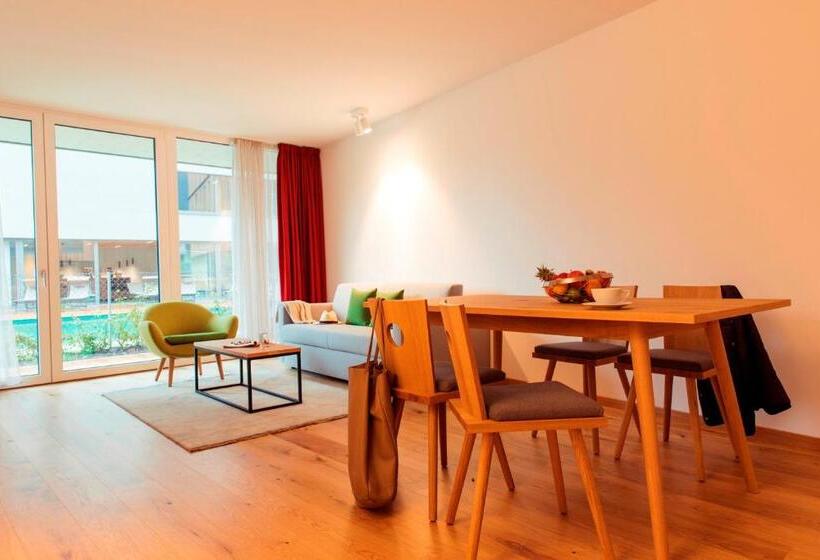 Апартаменты Deluxe 2 Спальни, Allsuite Resort Otztal