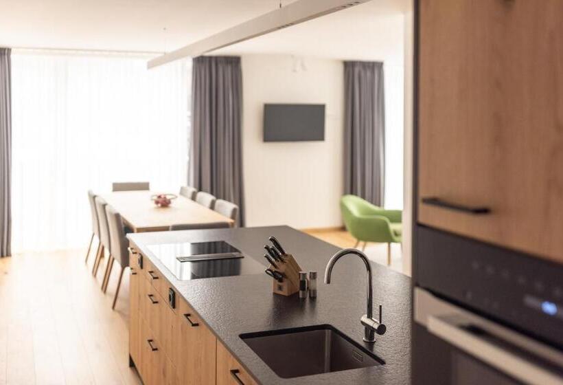 דירת פנטהאוז 2 חדרי שינה, Allsuite Resort Otztal