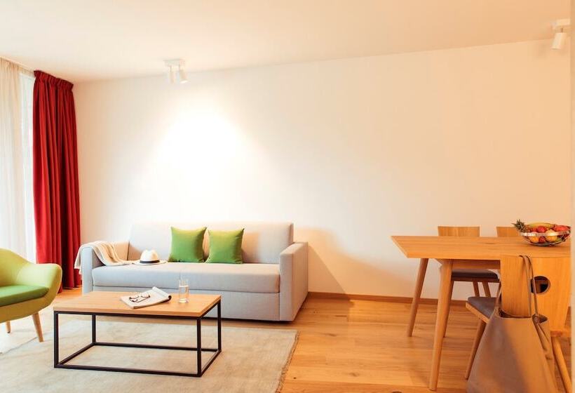 דירת חדר פרמיום עם מרפסת, Allsuite Resort Otztal