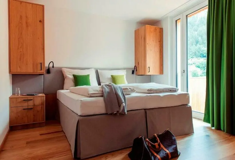 バルコニー付のの１ベッドルームプレミアムアパートメント, Allsuite Resort Otztal