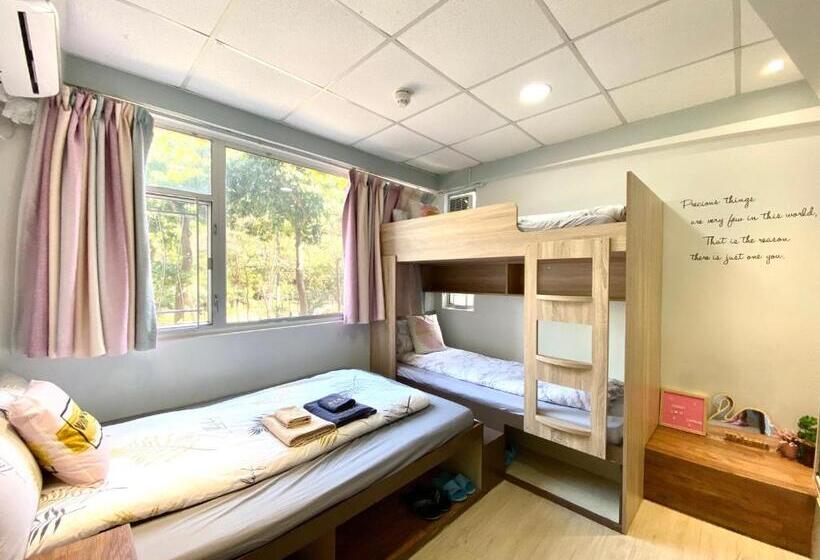 Standard Quadruple Room Garden View, Amu Dreamhouse 阿木旅舍