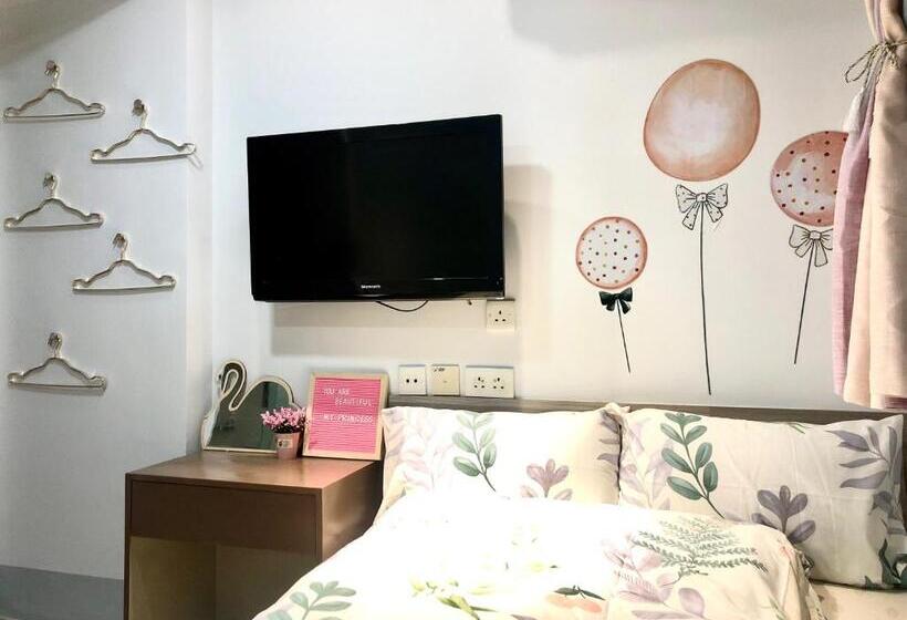 Standard Quadruple Room Garden View, Amu Dreamhouse 阿木旅舍