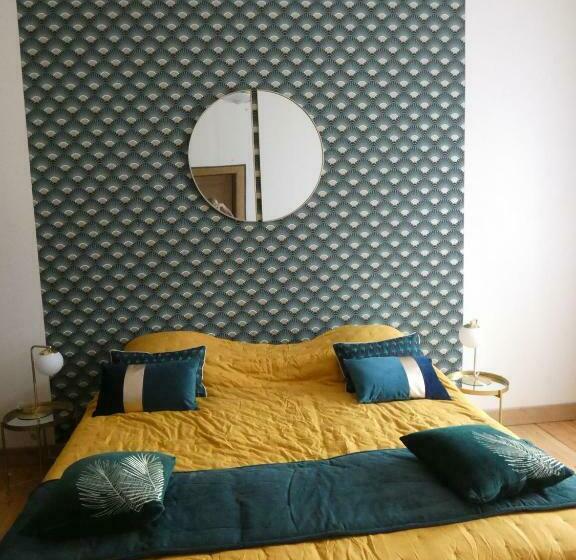 חדר דלוקס נוף לעיר, Au Crapaud Charmant