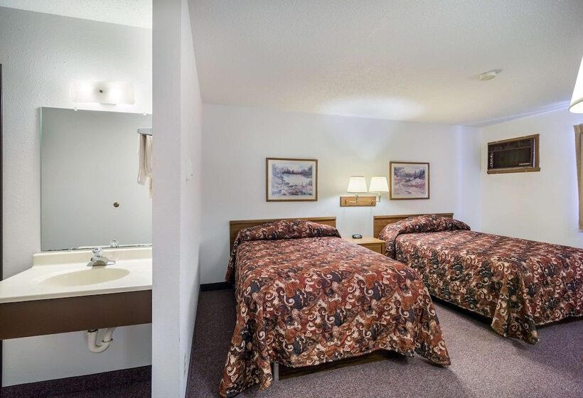 غرفه قياسيه سريرين مزدوجين, Rodeway Inn Gateway To Medora Troosevelt & Makoshika State Park