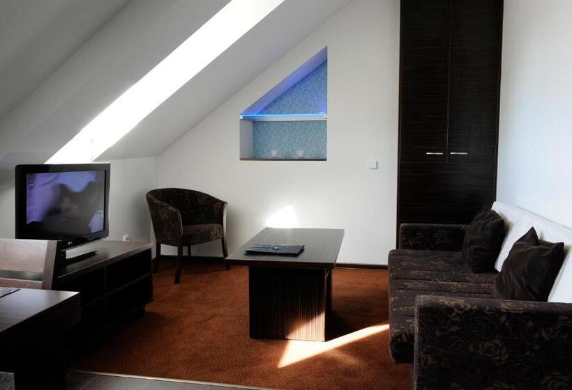 شقة ديلوكس غرفة واحدة, Wellness Penzion Kroměříž Zlobice