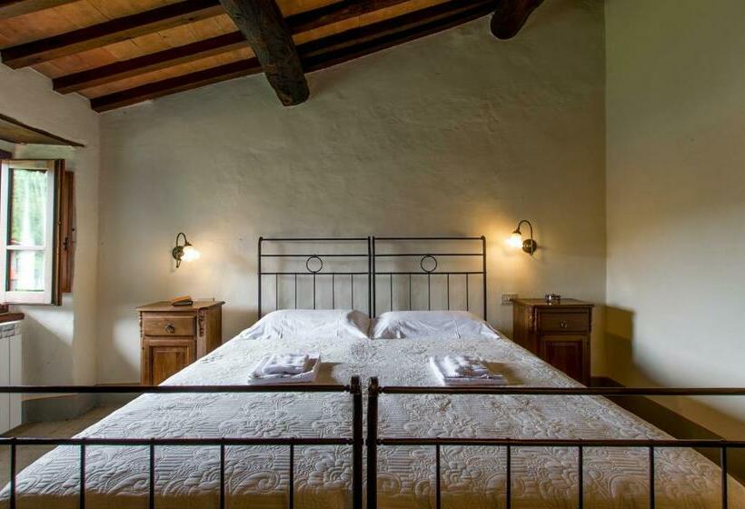 带1个卧室的带阳台的公寓, Agriturismo Podere La Casaccia