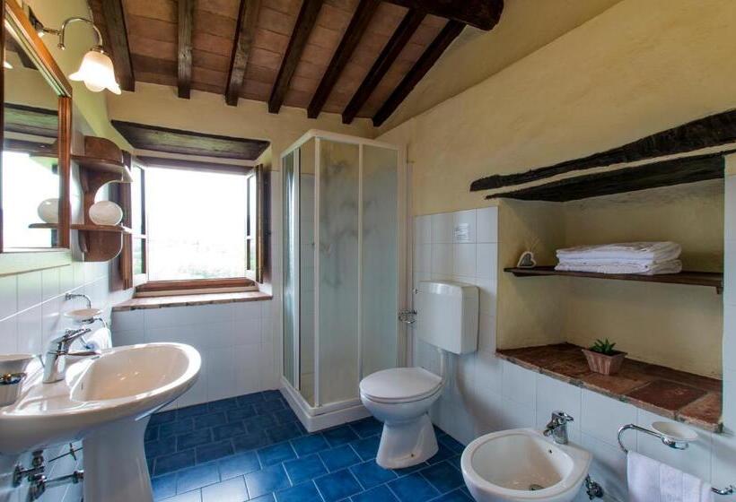 带1个卧室的带阳台的公寓, Agriturismo Podere La Casaccia