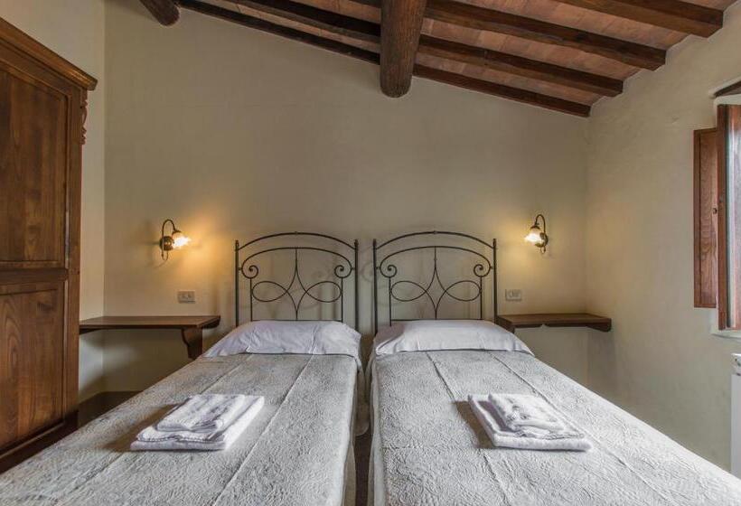 带1个卧室的带阳台的公寓, Agriturismo Podere La Casaccia