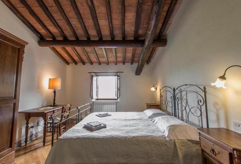 带1个卧室的带阳台的公寓, Agriturismo Podere La Casaccia