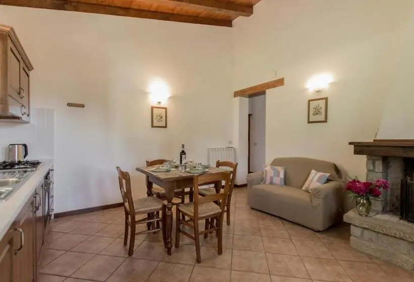 テラス付き1ベッドルームアパートメント, Agriturismo Podere La Casaccia